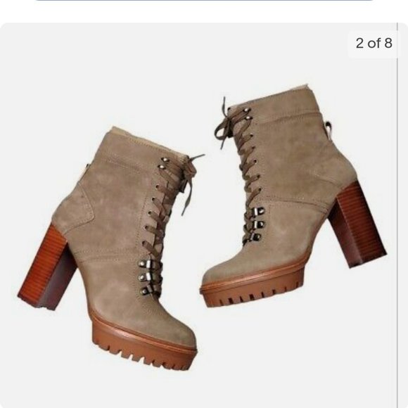 Vince Camuto Suede Boots Emebrila - Picture 2 of 8